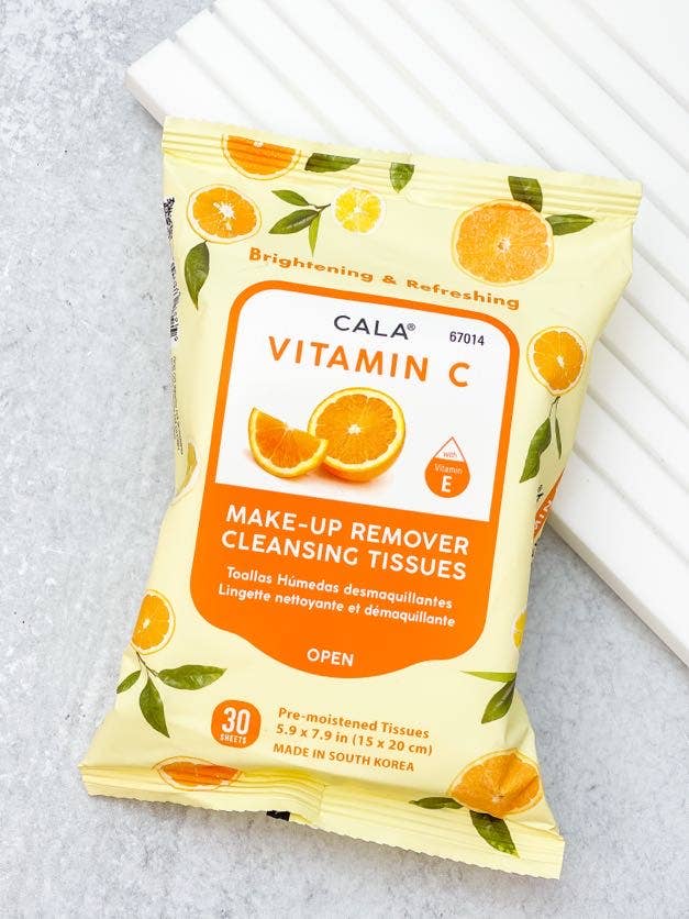 Vitamin C Make Up Remover Cleansing Tissues