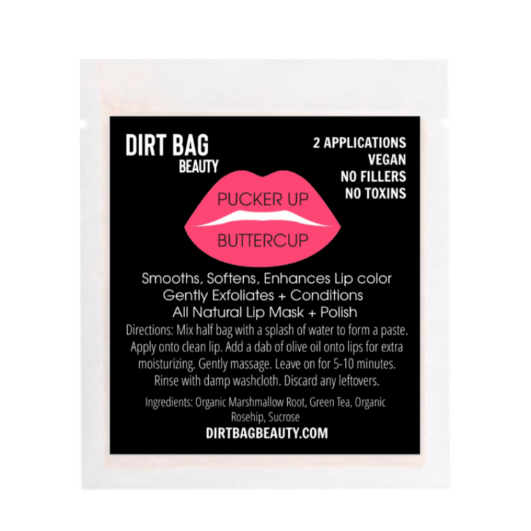 Pucker Up Buttercup Vegan Lip Mask + Polish