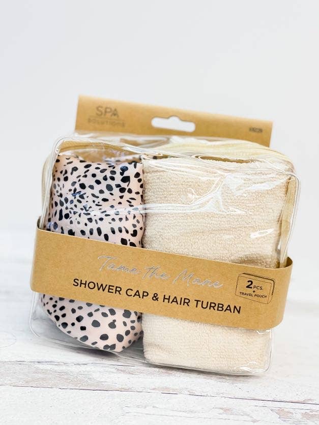 Cheetah Tame the Mane Shower Hair Set