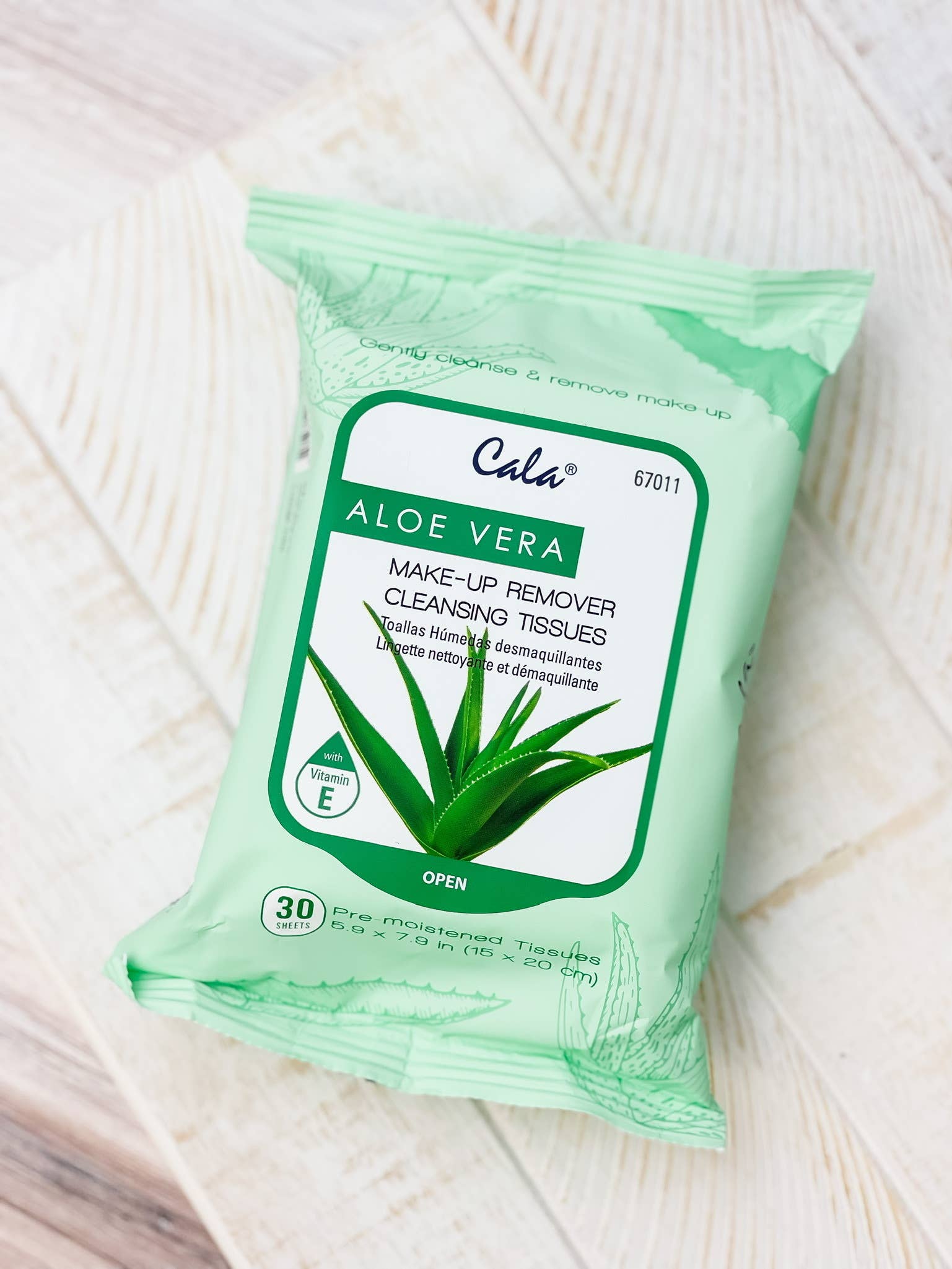 Aloe Vera Make Up Remover Cleansing Tissues