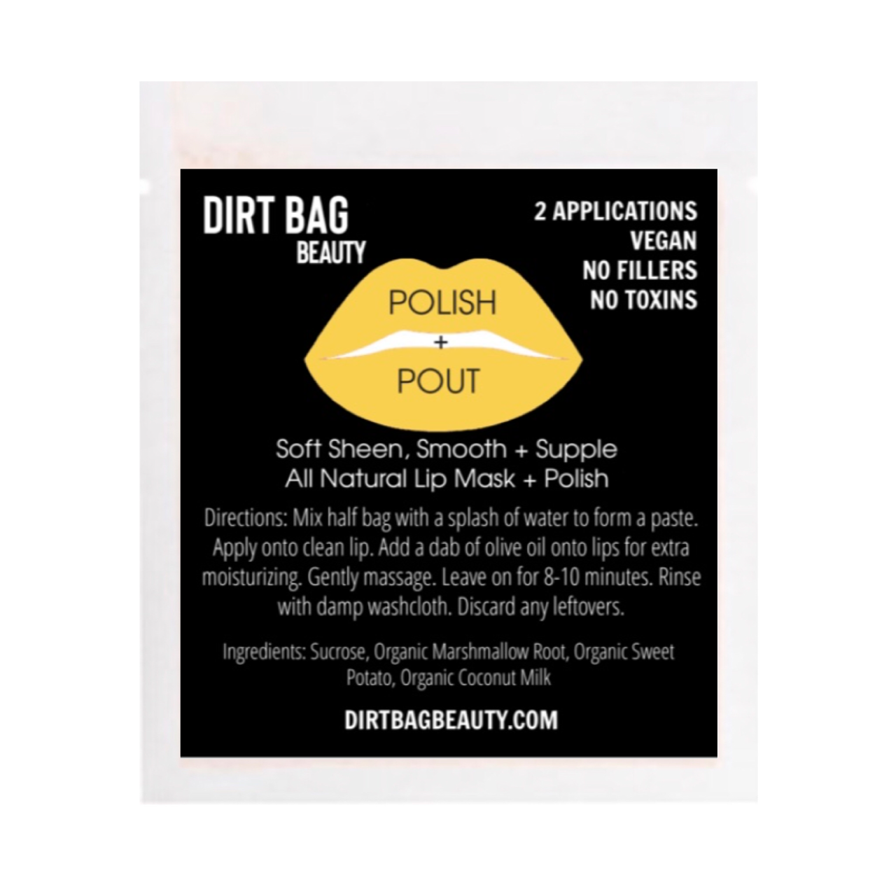 Polish + Pout Vegan Lip Mask and Polish