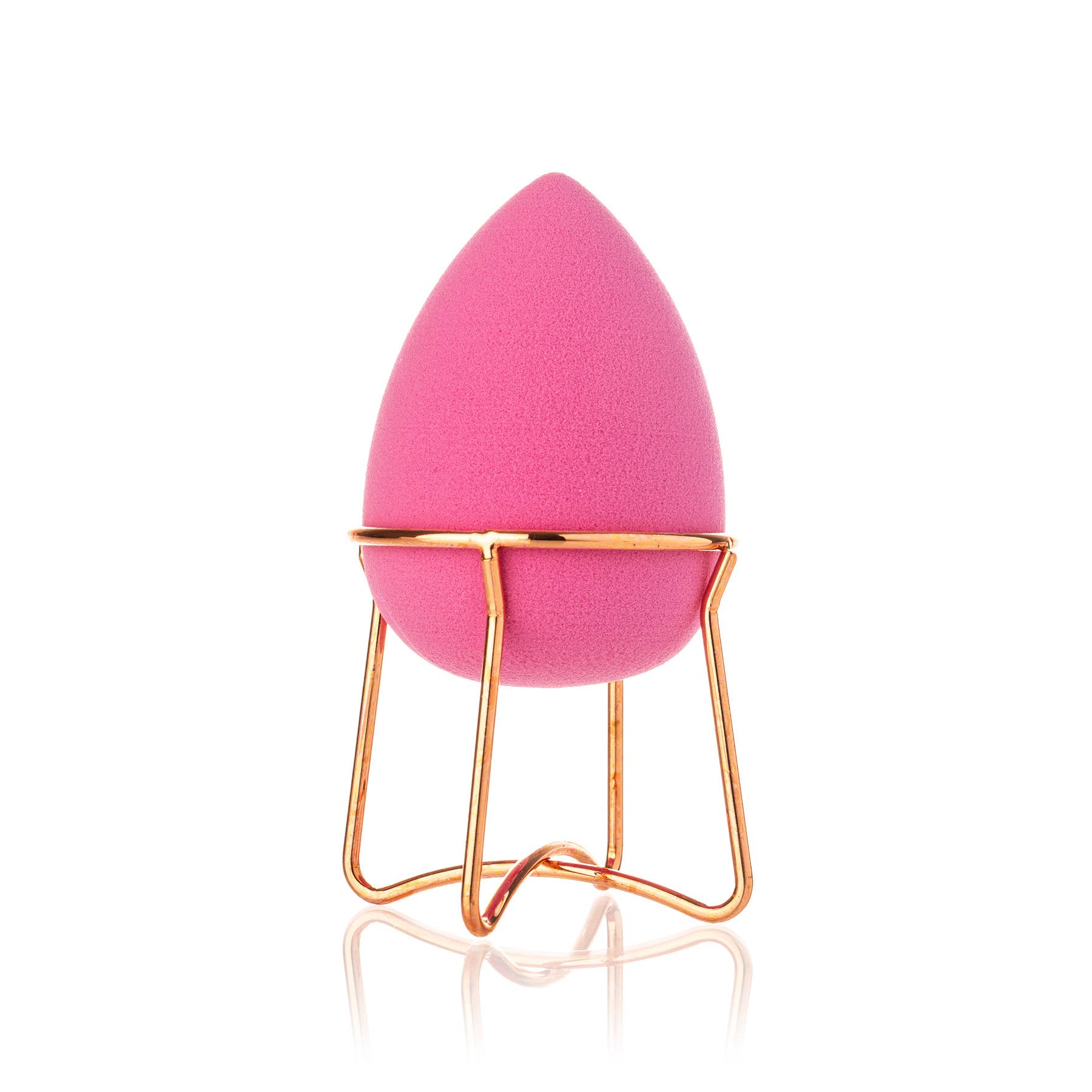Pink Pro Makeup Blender w/ Rose Gold Stand
